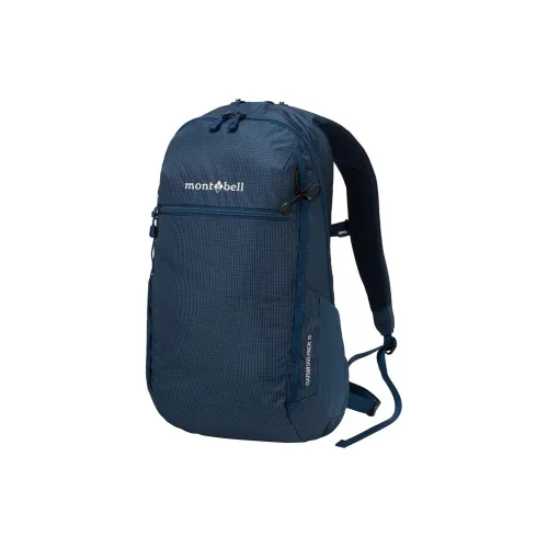 MONTBELL 15L Туристические сумки Нейлон Морской синий Унисекс