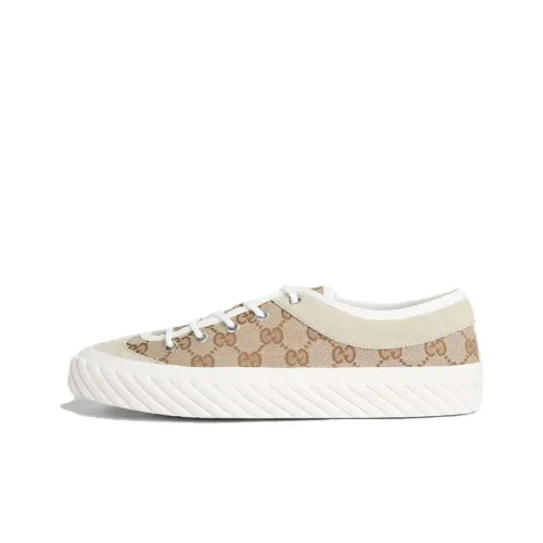 GUCCI Tortuga Low Top Canvas Shoes Men's