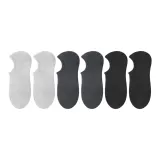 6 пар (Светло-серый 2 + Темно-серый 2 + Черный 2)