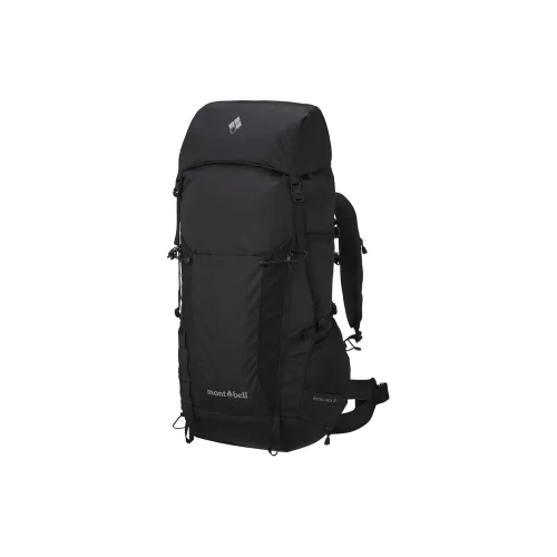 MONTBELL 50L Туристические сумки Нейлон Черный Унисекс