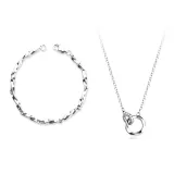 Мёбиус Браслет + Ожерелье (Пара)