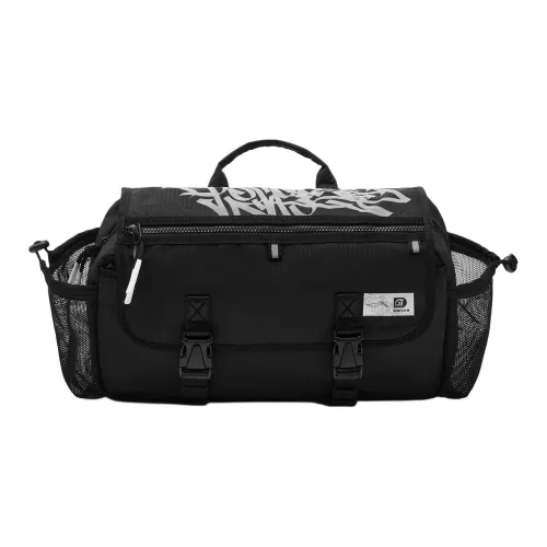 LINING Полиамид Сумка через плечо Сумка через плечо Обычная Унисекс Новый Стандартный Черный