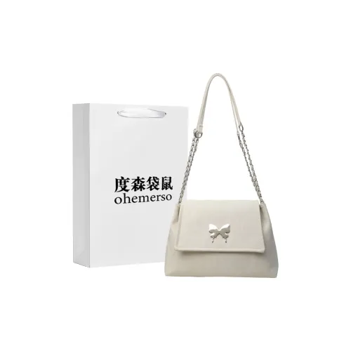 Dusen Kangaroo ПУ (полиуретан) Тоут Бабочка Элемент Сумка Сумка-конверт Сумка через плечо Сумка на плечо Женская Белая Серебряная Черная Розовая