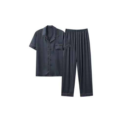 Follow The United States Пижамный комплект Мужской Дымчатый Серый