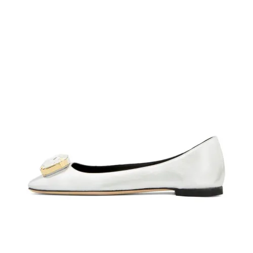 Giuseppe Zanotti GZ Повседневная обувь Женская Серебряная