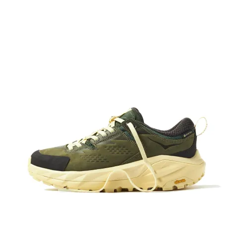 HOKA ONE ONE Kaha Беговые кроссовки Низкий Топ Зеленый Унисекс