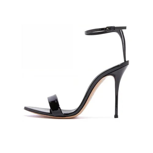 Casadei Scarlett One Sandals 10 см Women's Black