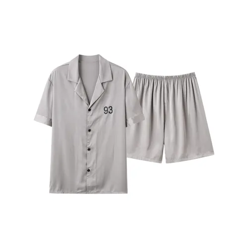 PBENO PD Пижамный комплект Мужской Пляжный Серый