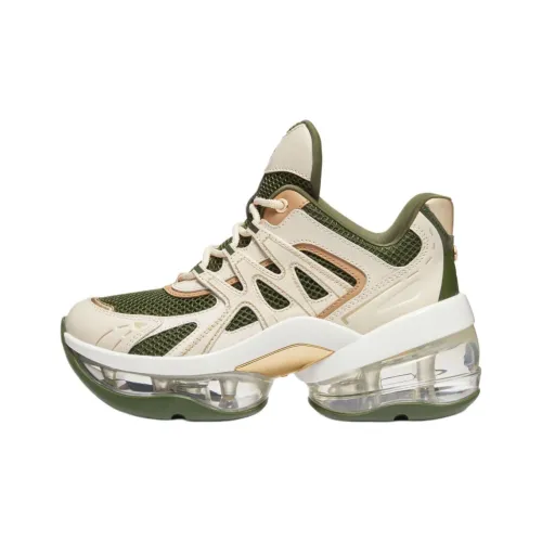 MICHAEL KORS OLYMPIA Низкий Топ Повседневная Обувь Женская Зеленая