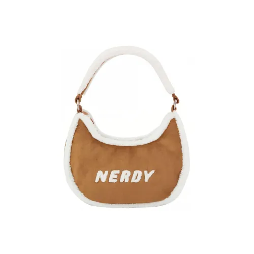 NERDY Полиэстер Хобо Сумка Сумка Стандартная Женская Коричневая