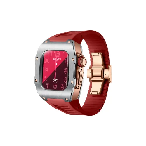 Soul Cool Защитный чехол для Apple Watch 9 8 7 6 SE корпус из нержавеющей стали