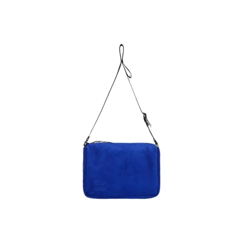 Supreme He NORTH Face Suede Crossbody Bag Regular Unisex Blue Supreme He NORTH Face Замша Сумка через плечо Стандартная Унисекс Синяя