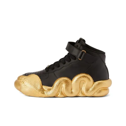 Giuseppe Zanotti GZ High Топ Повседневная обувь Мужская Черное Золото