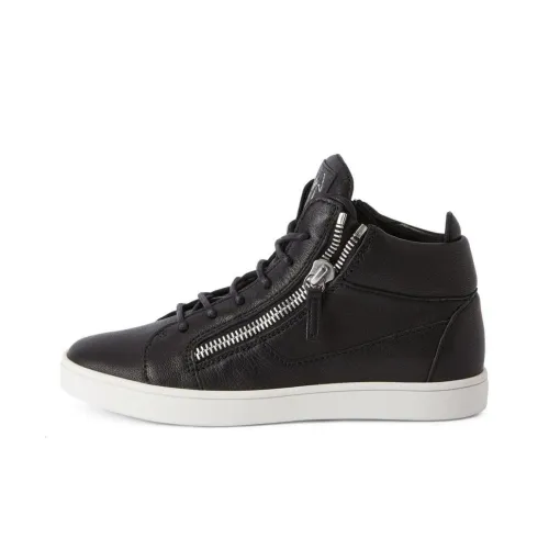 Giuseppe Zanotti GZ High Топ Скейтборд Кроссовки Женские Черные