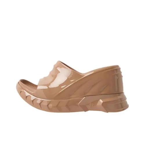 Givenchy Слипоны 10,9 см Женские Коричневый