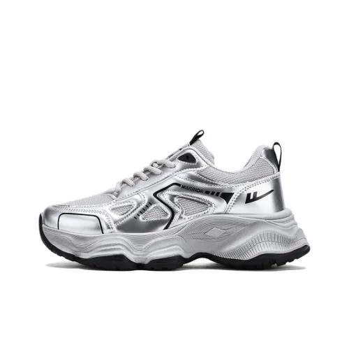 Warrior Винтаж Классический Удобный Универсальный Платформа с увеличением высоты Низкий Топ Кроссовки с толстой подошвой Женские