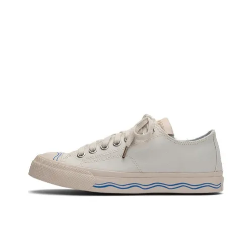 Visvim Скейтборд Кроссовки Низкие Белые Женские
