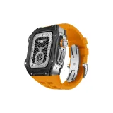 Серебряный корпус, апельсиновые ленты для принтера.