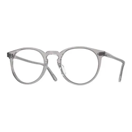 Oliver Peoples Ацетатные круглые оправы для очков Unisex Light Серый