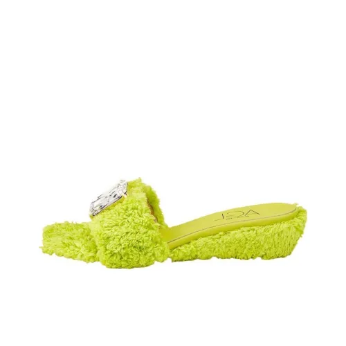 AGL Слипоны 2 см Женские Зеленые