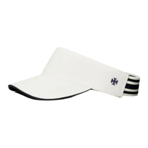 TORY BURCH Хлопковые шляпы с защитой от солнца унисекс белый