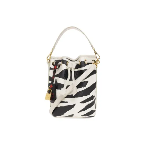 MCM Холст и Кожа Комбинированная Сумка Женская Черная