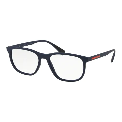 PRADA Propionate SALT Квадратные Оправы для очков Мужские Синие