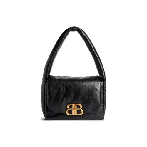 Balenciaga Телячья кожа Сумка через плечо Женская Черная