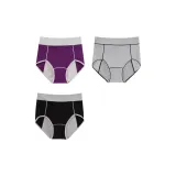 3 шт (Черный + Фиолетовый + Светло-серый)