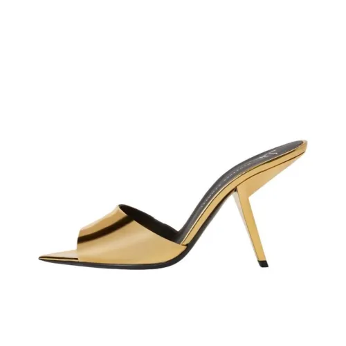 Giuseppe Zanotti GZ Слипоны 9 см Женские Желтые