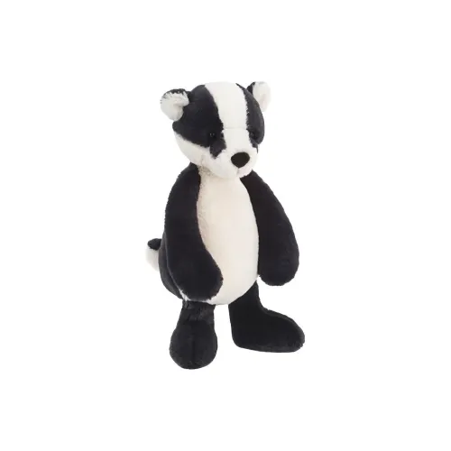 JELLYCAT Forest Animal Collection Застенчивый BADGER Куклы Плюшевая кукла 31 см Высота