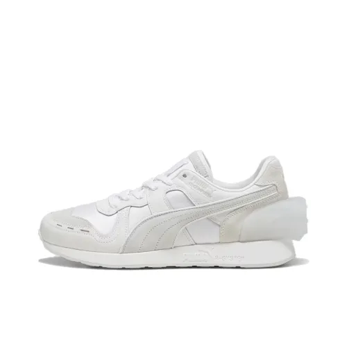 PUMA RS 100 Low Топ Casual Унисекс Белый Серый