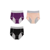 3 шт (Черный + Кожа + Фиолетовый)