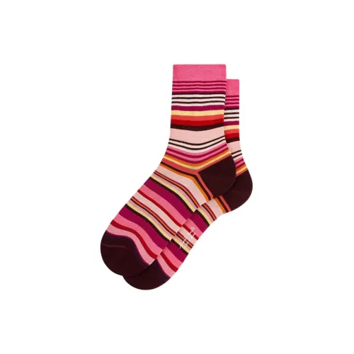 Paul Smith 1 шт Фуксия Женские Носки MID до икры