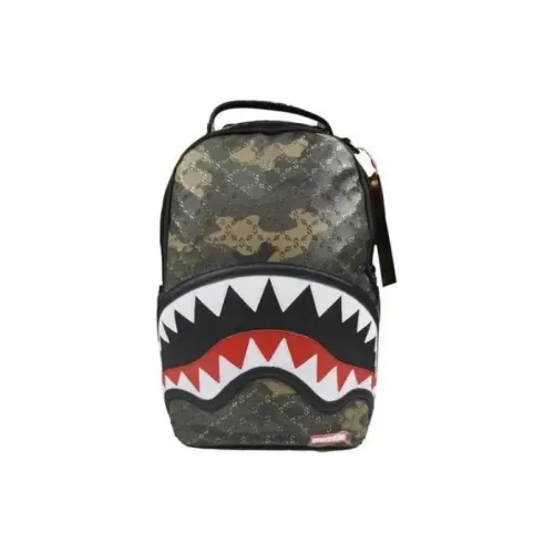SPRAYGROUND Кожа Рюкзак Стандартный Женский Коричневый