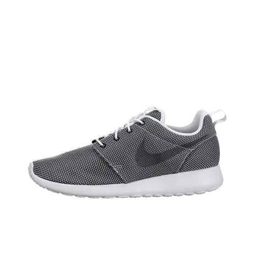 Nike Roshe One Амортизирующие Шок Absorbers Противоскользящие Устойчивые к Износу Низкий Топ Беговые кроссовки Мужские Серые