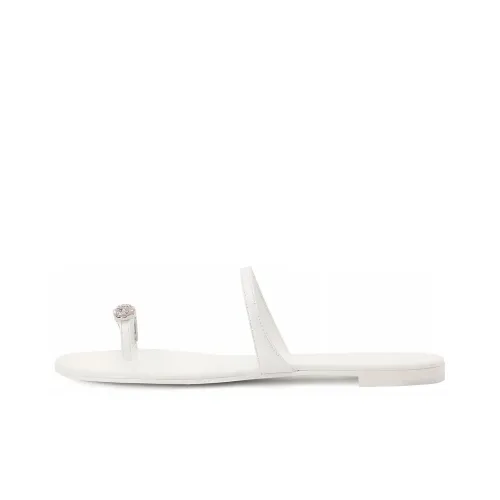 Giuseppe Zanotti GZ Ring Slip-On Женские Белые