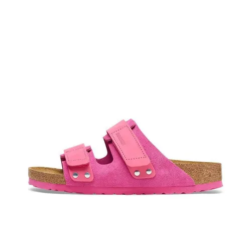 Birkenstock Слипоны Женские Фуксия Стандартный