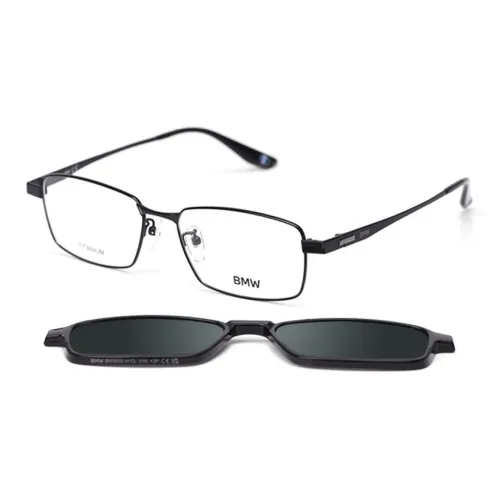 BMW Титан Нерегулярная форма Оправы для очков Мужской Черный