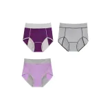 3 пачки (Темно-фиолетовый + Светло-фиолетовый + Серый)