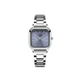 Серебряный ремешок, серый циферблат