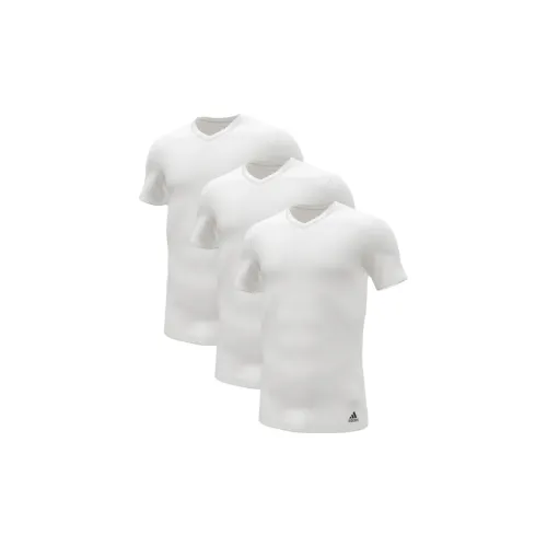 Adidas Дружественный к коже Дышащий Удобный Эластичный Мужской Белый