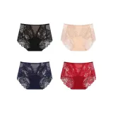 4 шт (Черный + Кожа + Королевский синий + Бургундский)