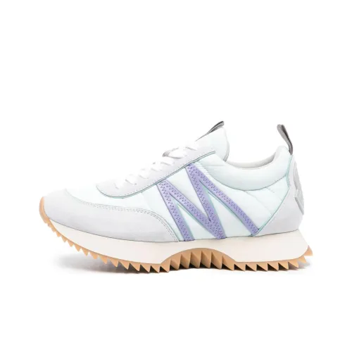 Moncler Pacey Повседневная обувь Женская Белая Серый Фиолетовый