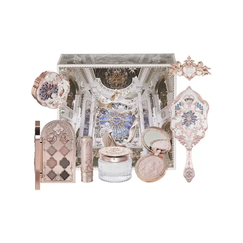 Flower Knows Dreamscape Коробка Набор для макияжа Матовый Туманный Цвет лица Четырехкомпонентный Набор