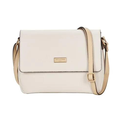 H HEXAGONA Париж Синтетическая кожа Сумка через плечо Женская Белая