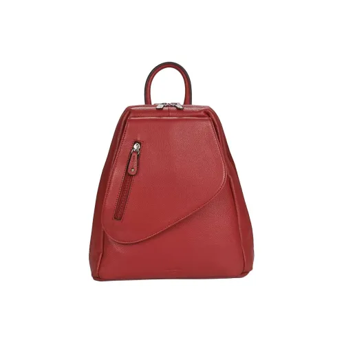 H HEXAGONA Париж Кожа Сумка Женская Темно-Красная