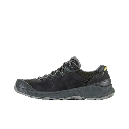 Oboz Footwear Уличная обувь Низкий топ Sea Черный мужской