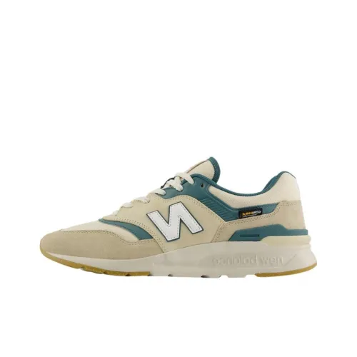 New Balance NB 997H Амортизация Износостойкий Низкий Топ Беговые Кроссовки Унисекс Коричневый Зеленый