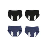 4 шт (Черный + Черный + Королевский синий + Королевский синий)